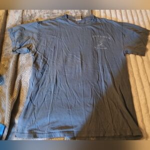 Gildan Men's Blue Graphic Tee